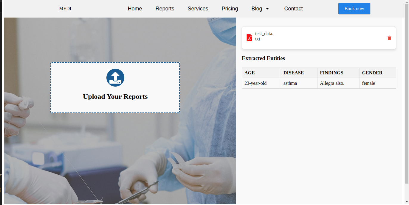 MedScanAI - AI-driven Medical Report Analyzer